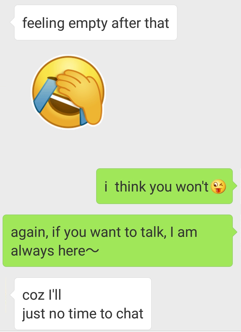 I'm always here for you