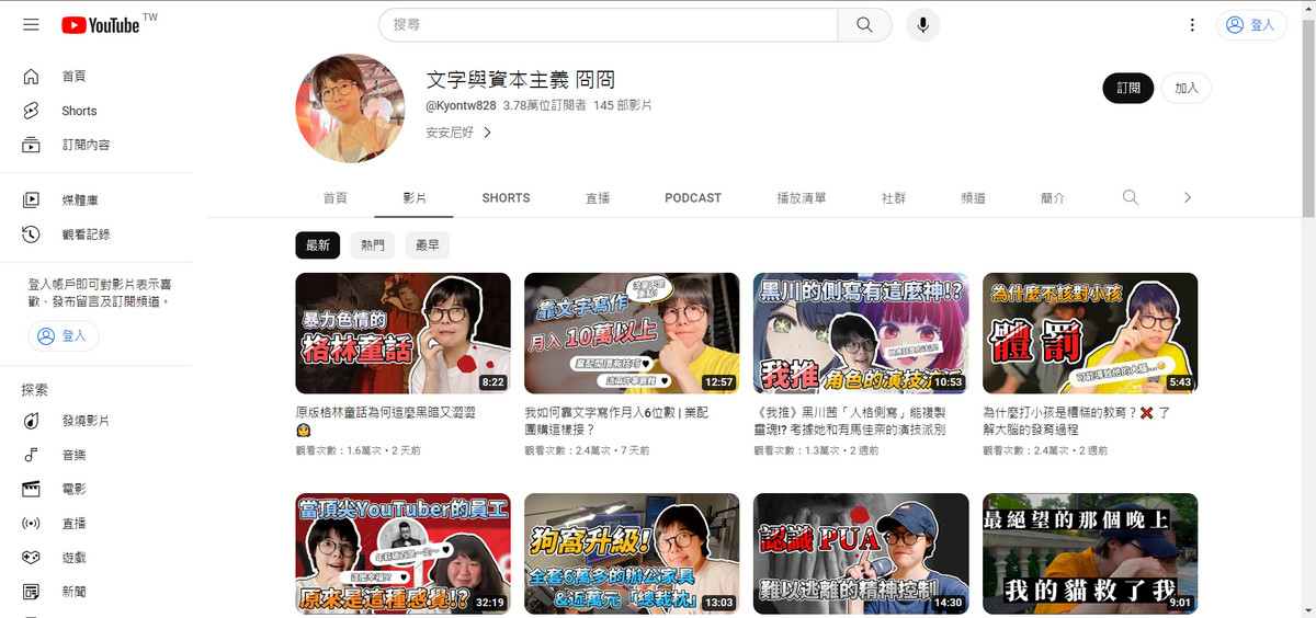 文字與資本主義 冏冏